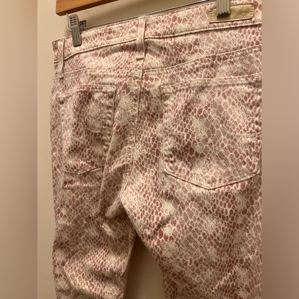 Adriano Goldschmied Snake Print Jeans